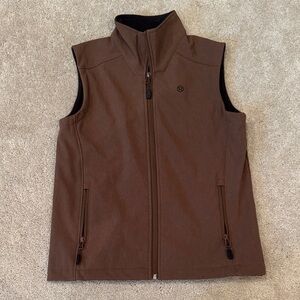 Roper Boy’s Chocolate Brown Vest